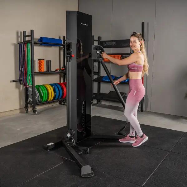 Functional trainer - Krachttraining - BodyCraft EFT - Verstelbare armen - Zwart 6/10