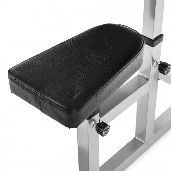 Pupitre à biceps - Musculation - Réglable - Taurus - Noir 3/6