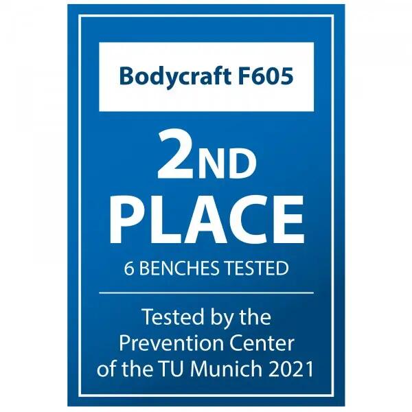 Halterbank - Krachttraining - Bodycraft F605 - Verstelbaar 5/5