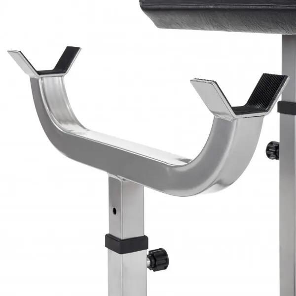 Pupitre à biceps - Musculation - Réglable - Taurus - Noir 2/6