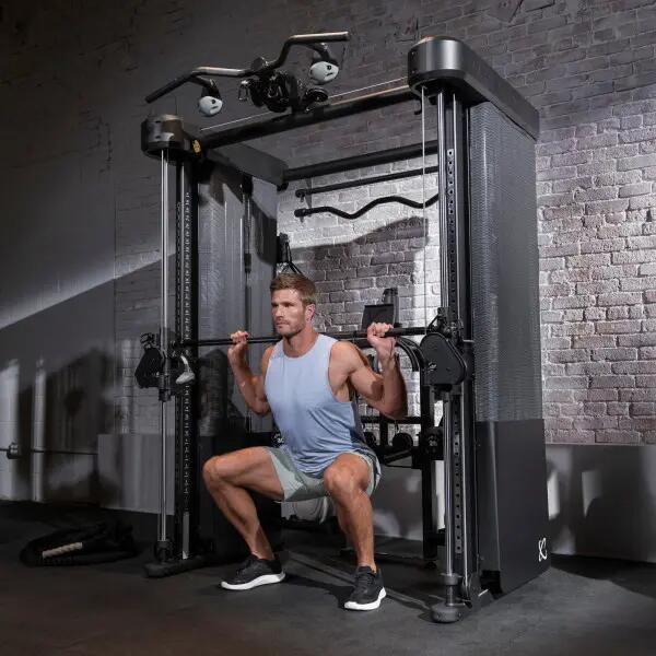 Krachtstation - Krachttraining - FT2 Pro - Met accessoires en halterbank 4/10