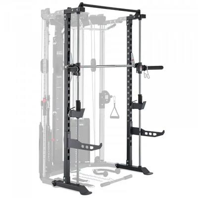 Smithmachine en half rack - krachttraining - bodycraft sg2 - zwart