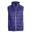 Gilet en polyfibre pour enfants Trondheim Violet foncé/lavande