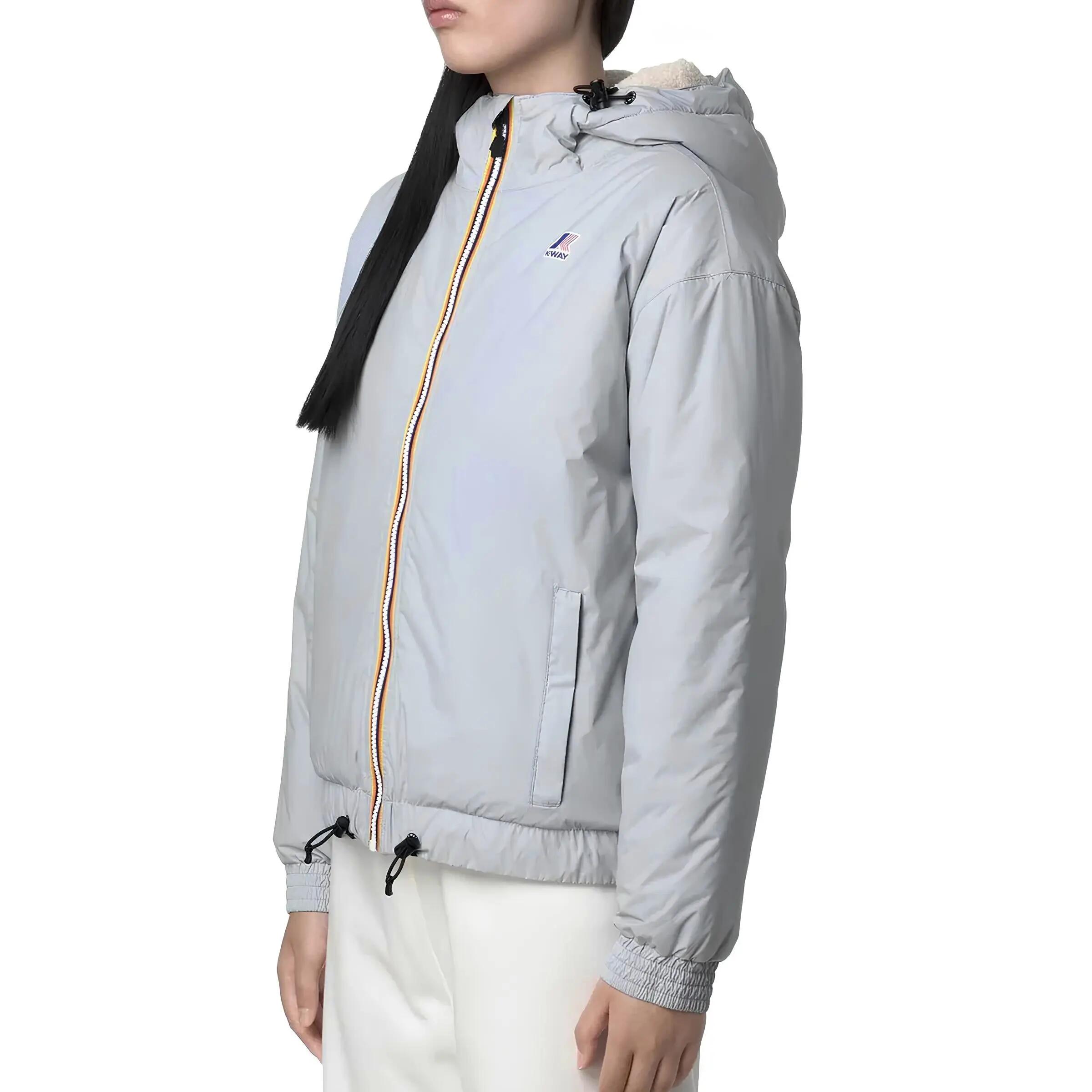 K-Way Le Vrai 4.0 Albine Orsetto - Giacca Donna Impermeabile e Reversibile 4/5