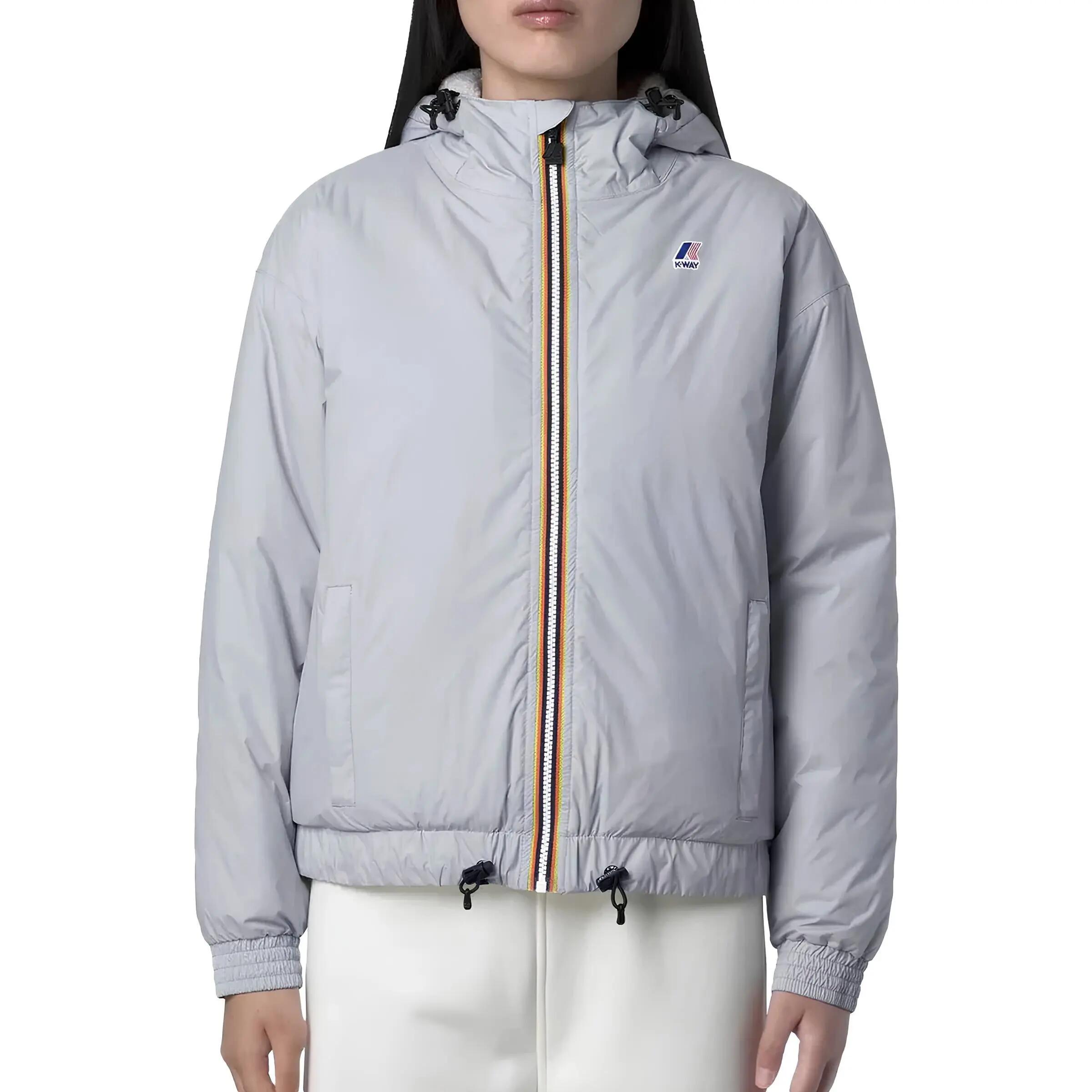 K-Way Le Vrai 4.0 Albine Orsetto - Giacca Donna Impermeabile e Reversibile 2/5