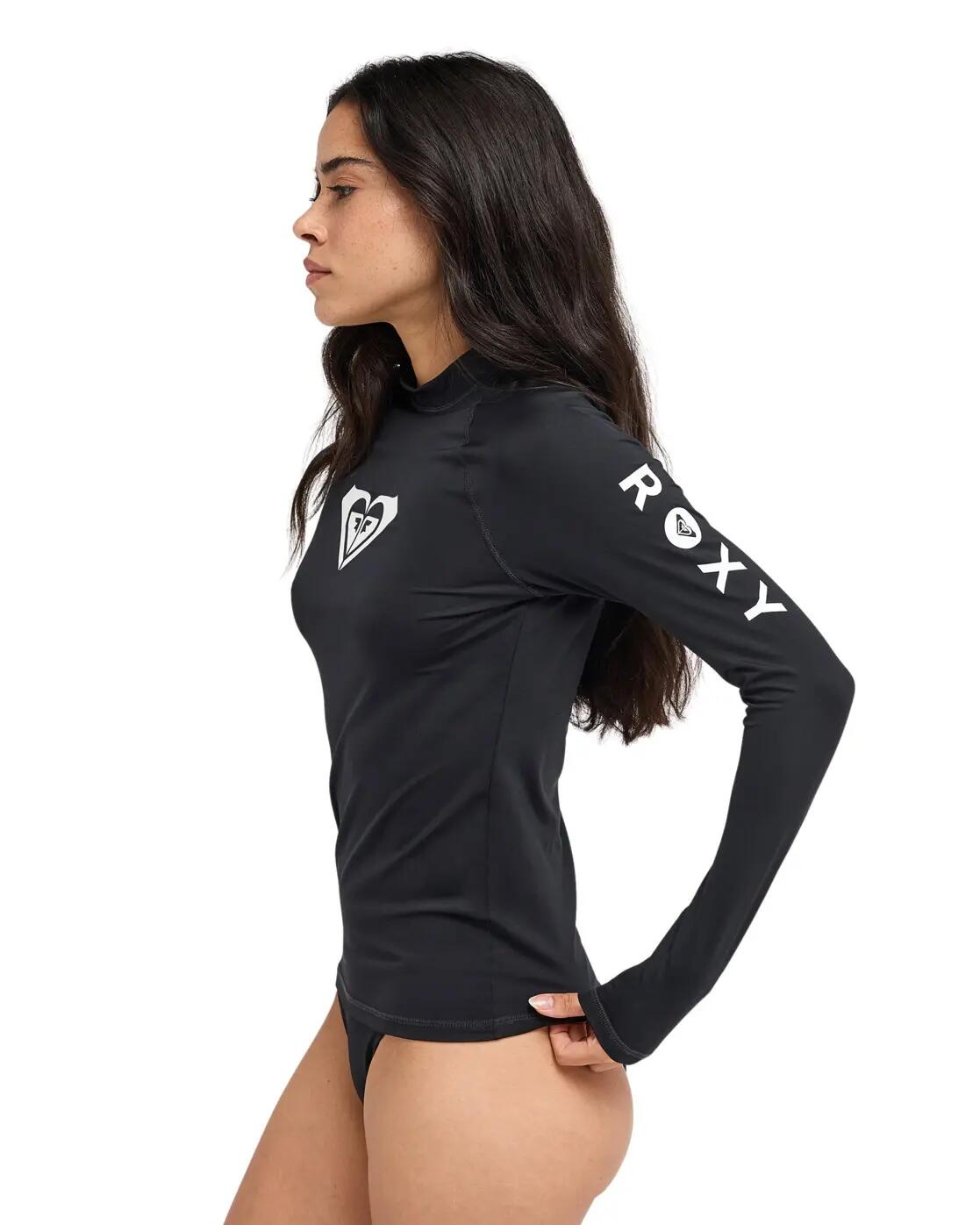 Lycra manches longues WHOLE HEARTED Noir Femme 3/4