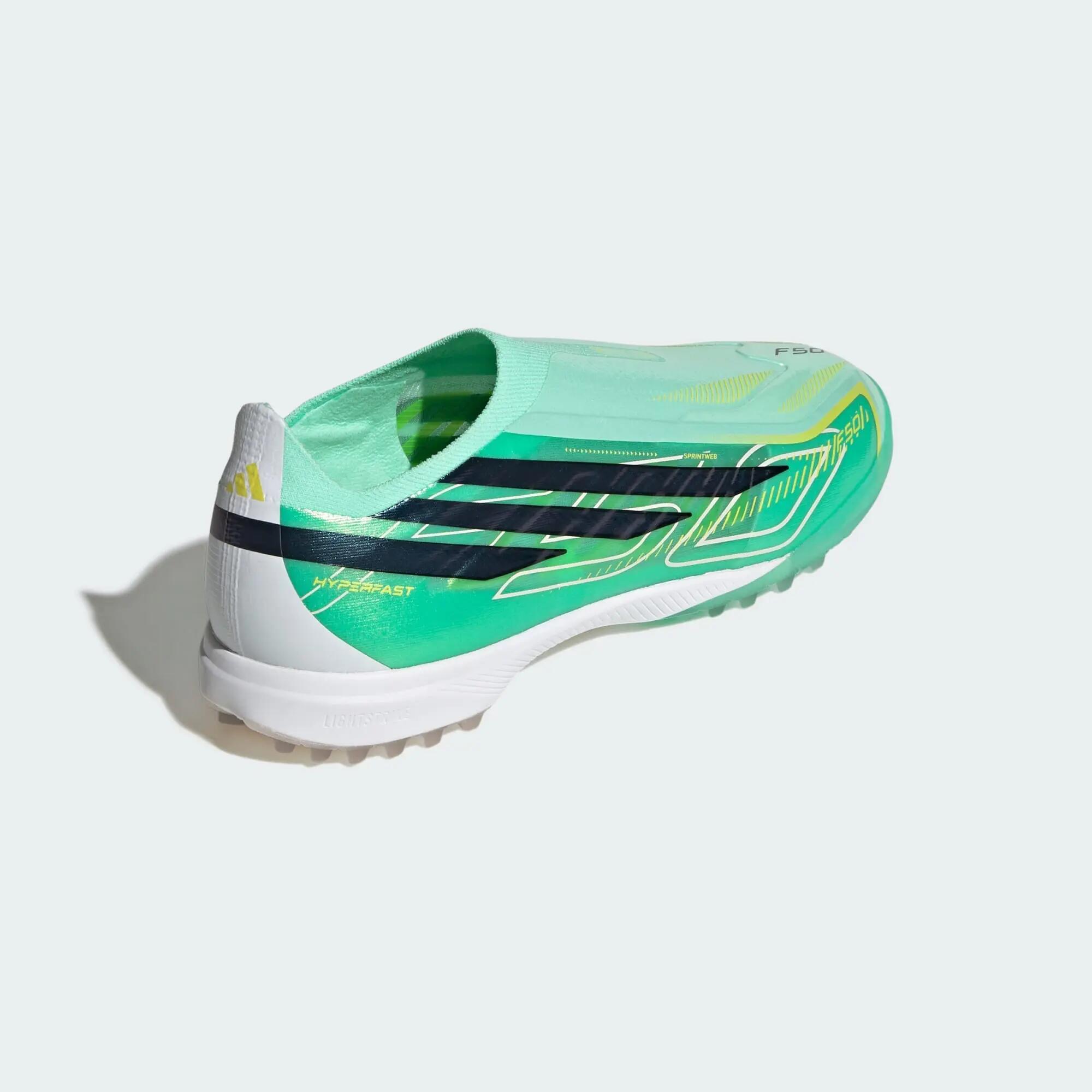 Botas de Futebol Sem Atacadores F50 Hyperfast Pro para Relva 7/8