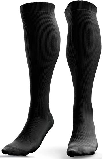 Chaussettes de Compression Contention Sport Course à Pied et Avion Femme Homme