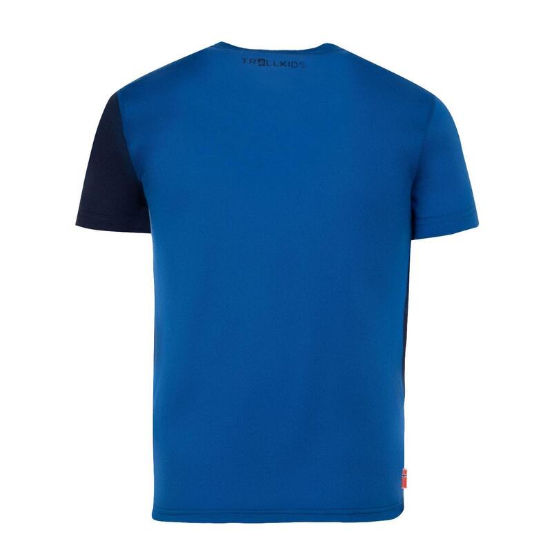 T-shirt enfant Sandefjord bleu marine / bleu moyen