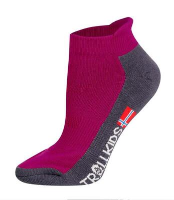 Kinder Wandersocken Hiking Low Dunkelblau/Grau