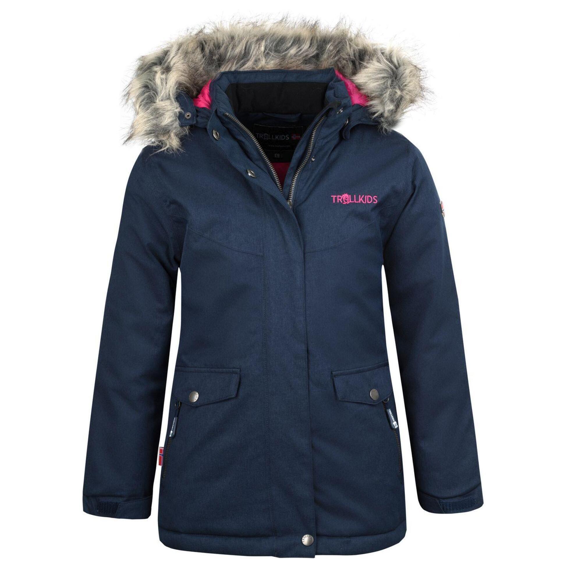 bleu marine / rose magenta