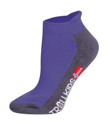 Kinder Wandersocken Hiking Low Dunkelblau/Grau