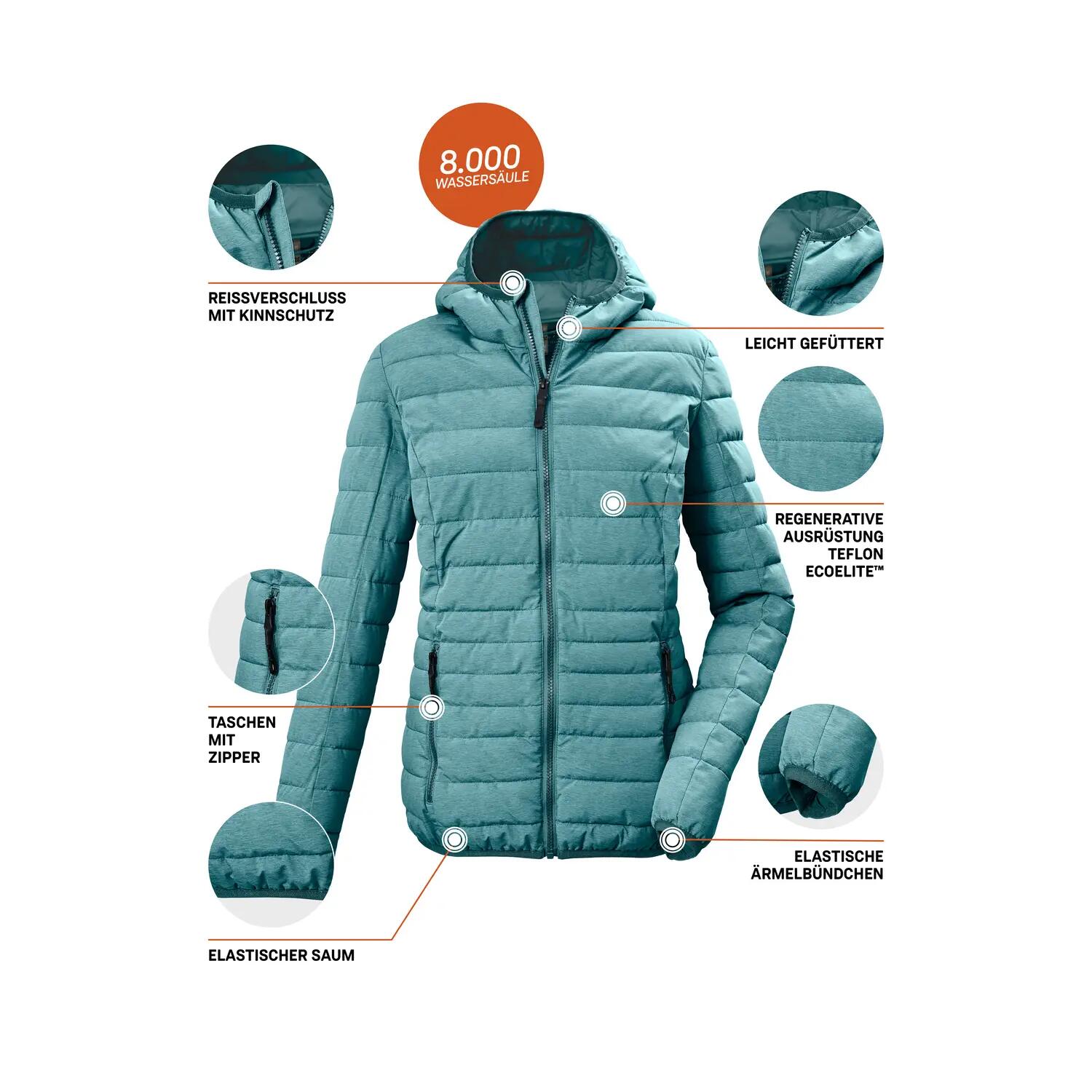 Damen Steppjacke GW 49 WMN QLTD JCKT 5/6