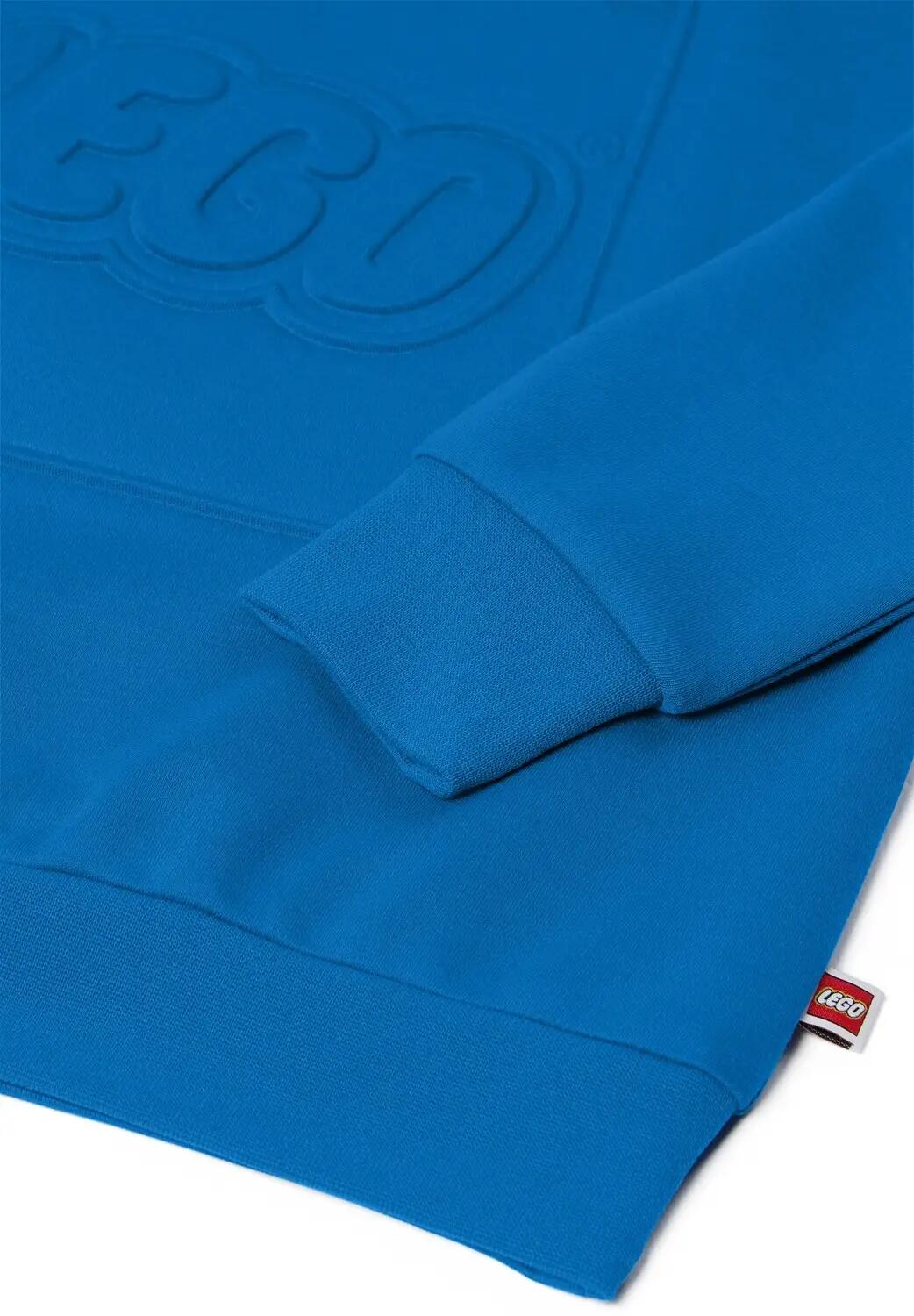 Bluza dziecięca LEGO z wytłoczonym logo 11010067/557 - niebieska 3/4
