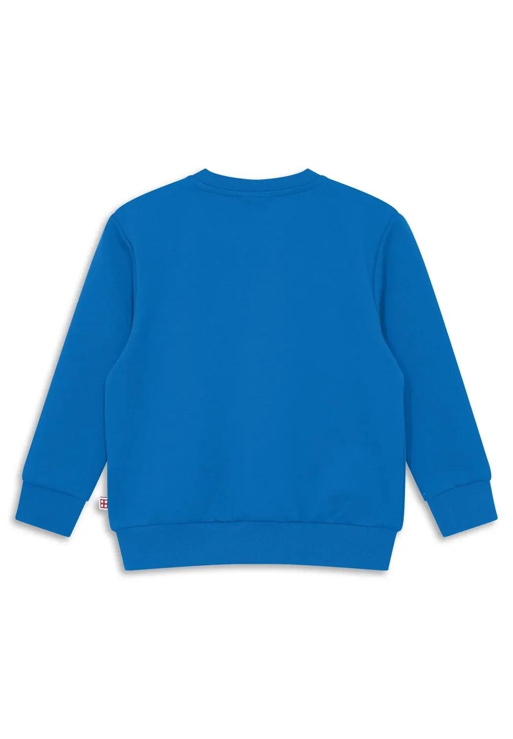 Bluza dziecięca LEGO z wytłoczonym logo 11010067/557 - niebieska 2/4