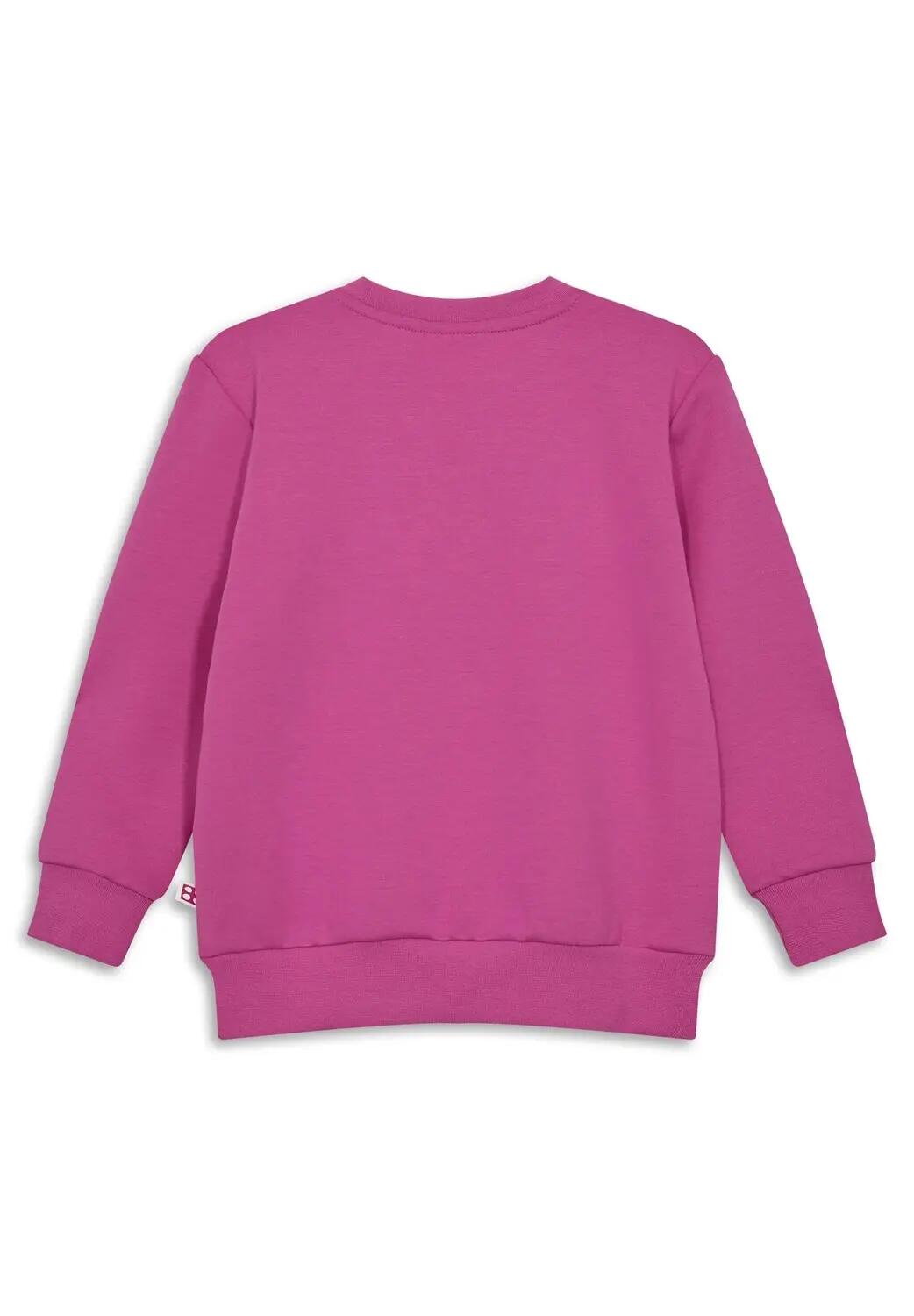 Bluza dziewczęca LEGO z tłoczonym logo 11010067/446 - różowa 2/5