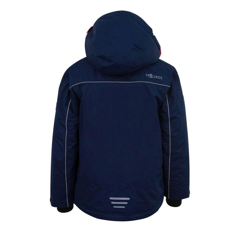 Veste d'hiver Holmenkollen enfants bleu marine / rouge