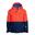 Veste de ski pour enfants Hallingdal orange/bleu marine