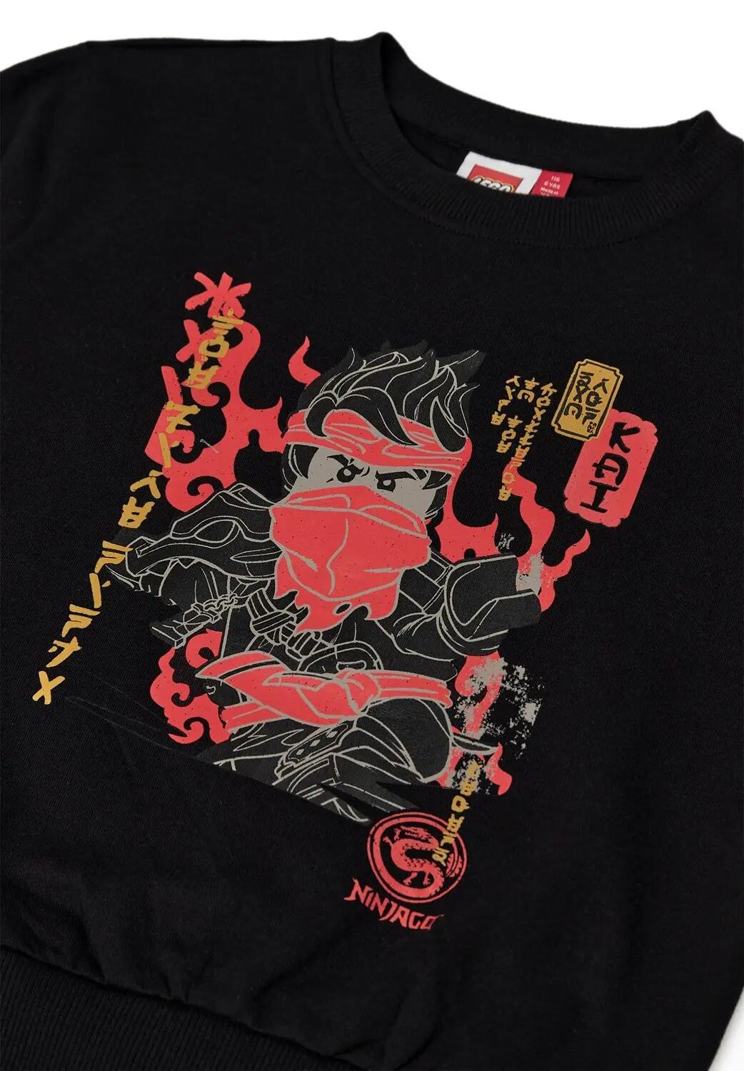 Bluza chłopięca LEGO NINJAGO 11011363/995 - czarna 6/6