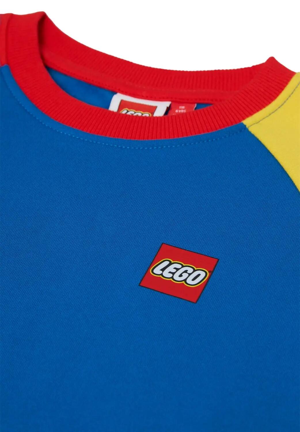 Bluza dziecięca LEGO z raglanowymi rękawami 11010900/557 - niebieska 4/4