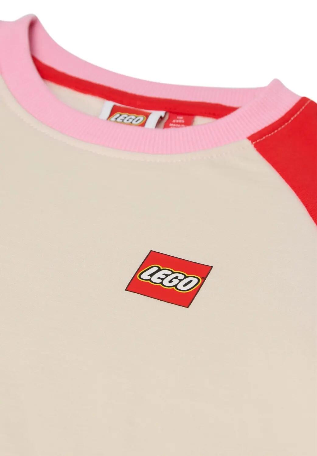 Bluza dziecięca LEGO raglanowa 11010900/138 - biały 4/4