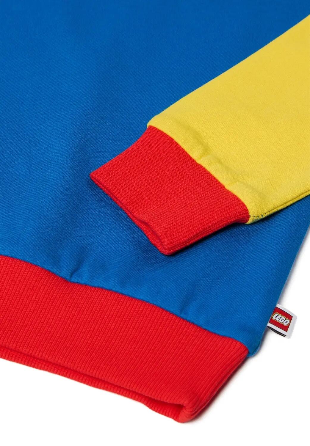 Bluza dziecięca LEGO z raglanowymi rękawami 11010900/557 - niebieska 3/4