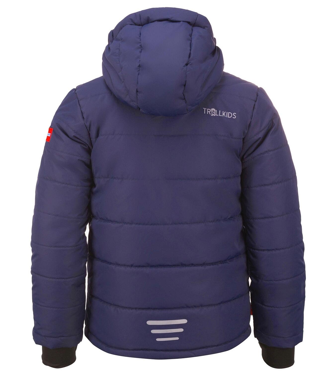 Kinder Winterjas Hemsedal Waterdicht Winddicht Marineblauw/Magenta 2/3