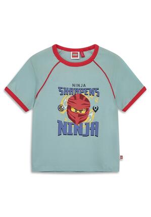 Koszulka chłopięca LEGO NINJAGO 11011340/8005 - turkusowa