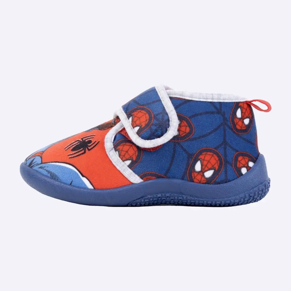 Halfhoge antislip kinderpantoffels blauw Spider-Man 2/6