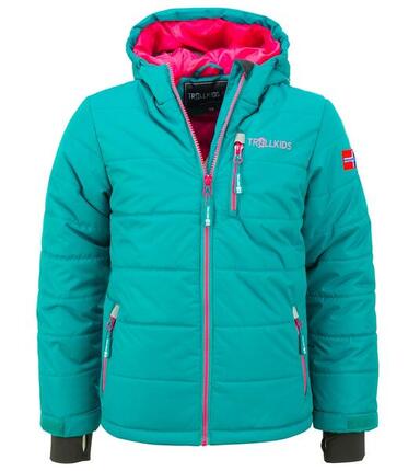 Veste d'hiver enfant Hemsedal hydrofuge, coupe-vent Rouge Rubis