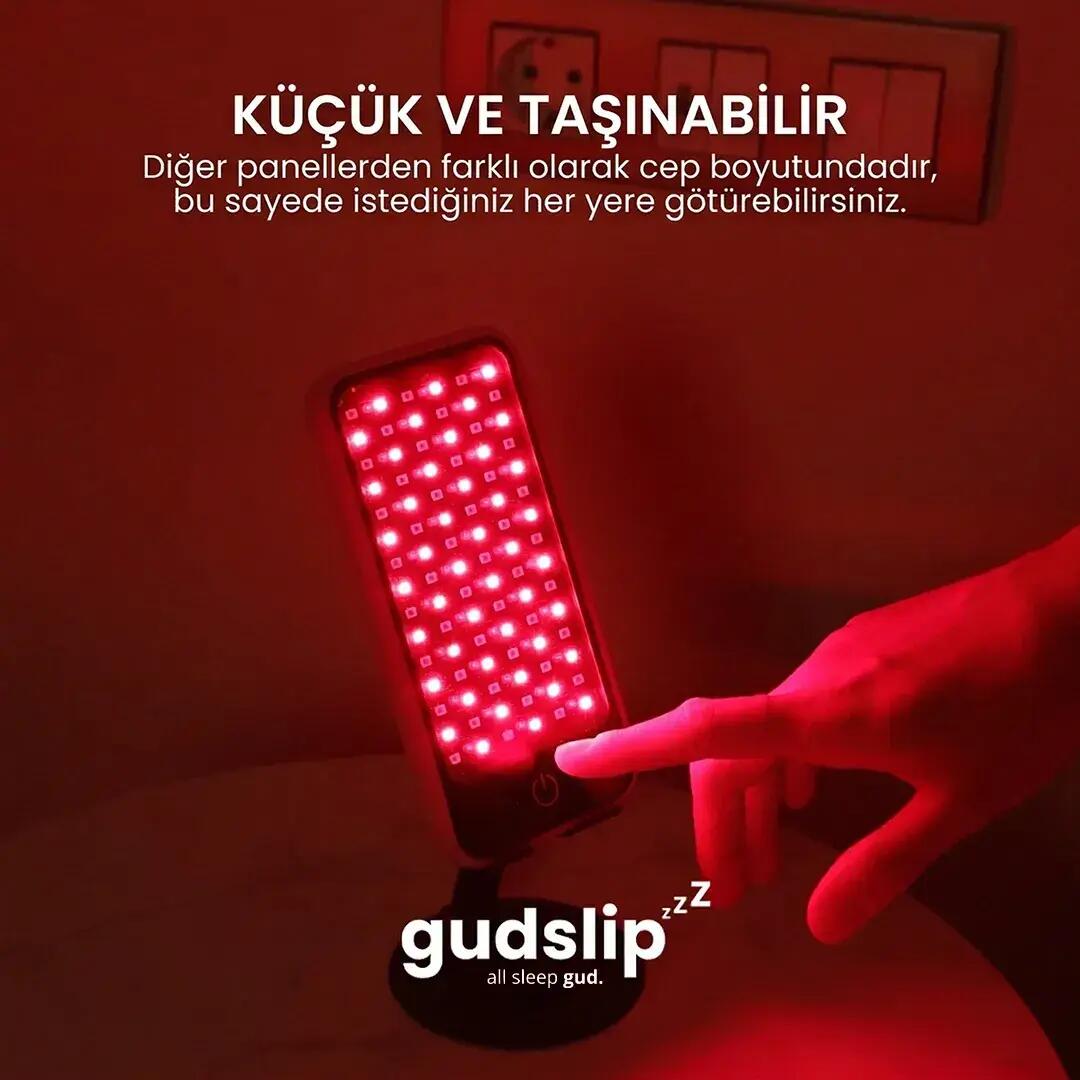 Gudslip® Kırmızı ve Kızılötesi Işık Terapisi Paneli 2/4