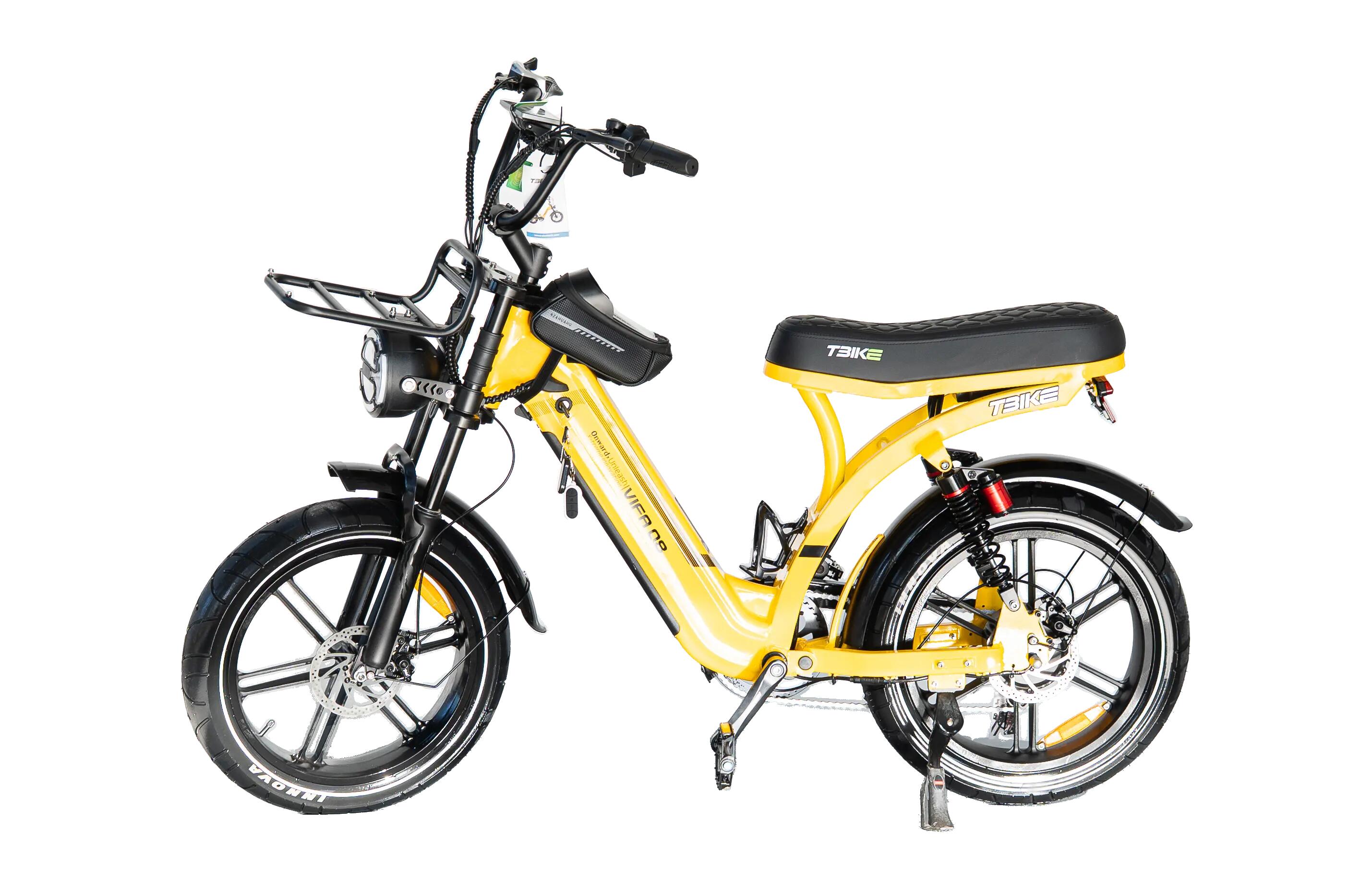 TBIKE VIFA Q8 250W Elektrikli Bisiklet Sarı 2/2