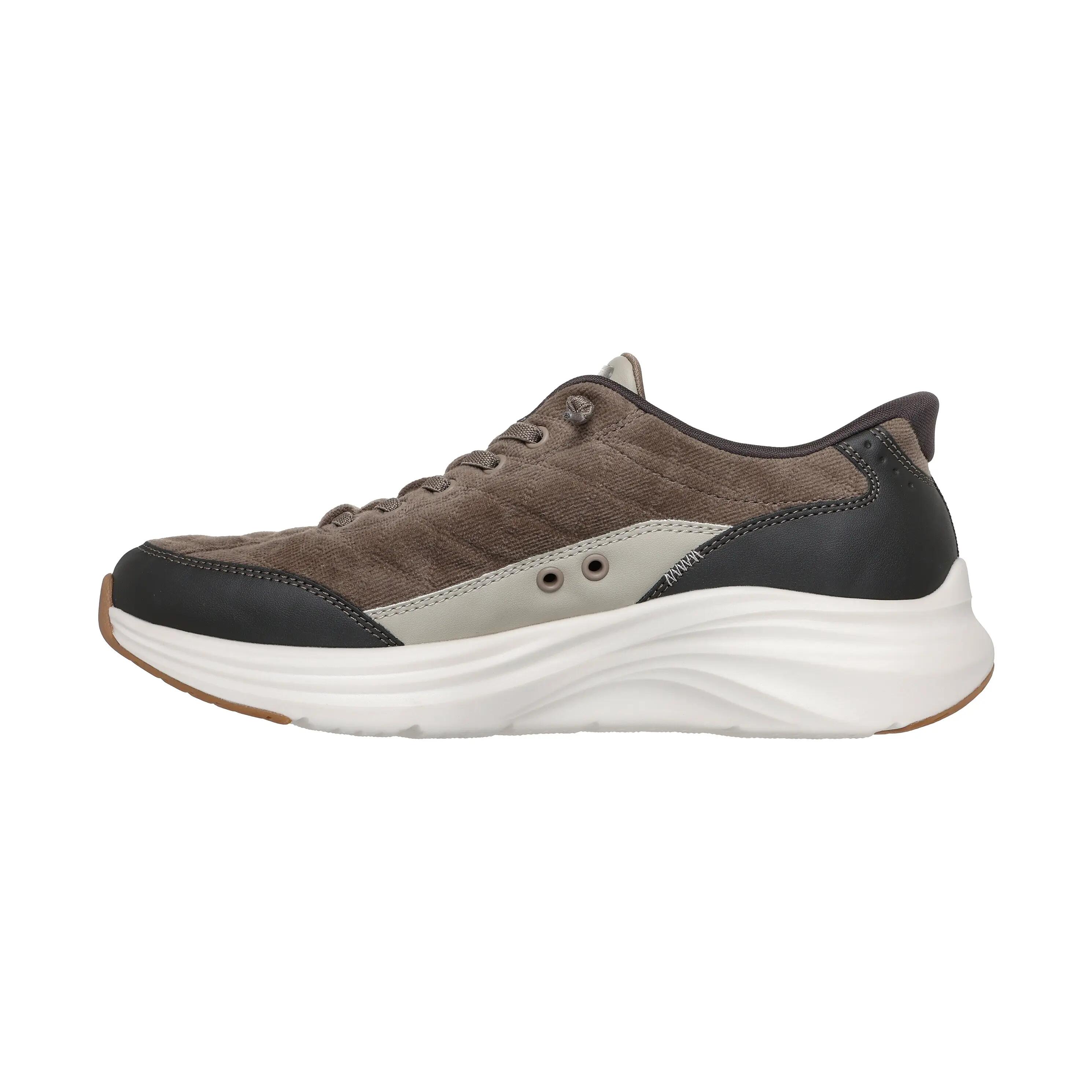 Zapatillas Skechers Hombre Contour Foam - Cozy Fit Cordelux Oliva 1/5