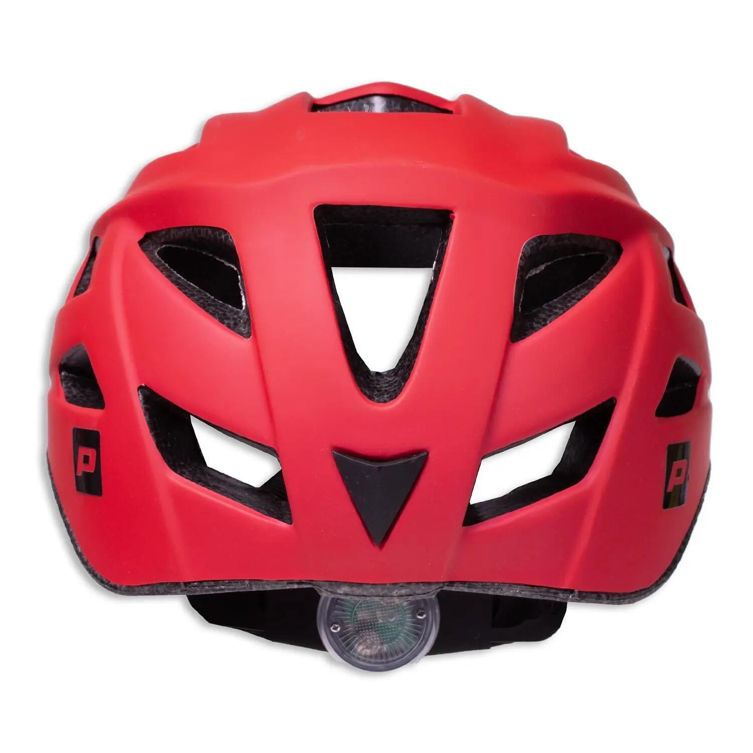 Kask rowerowy dla dorosłych Profex Sport z oświetleniem 3/4