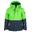 Veste de ski pour enfants Hallingdal Imperméable Vert clair/bleu marine