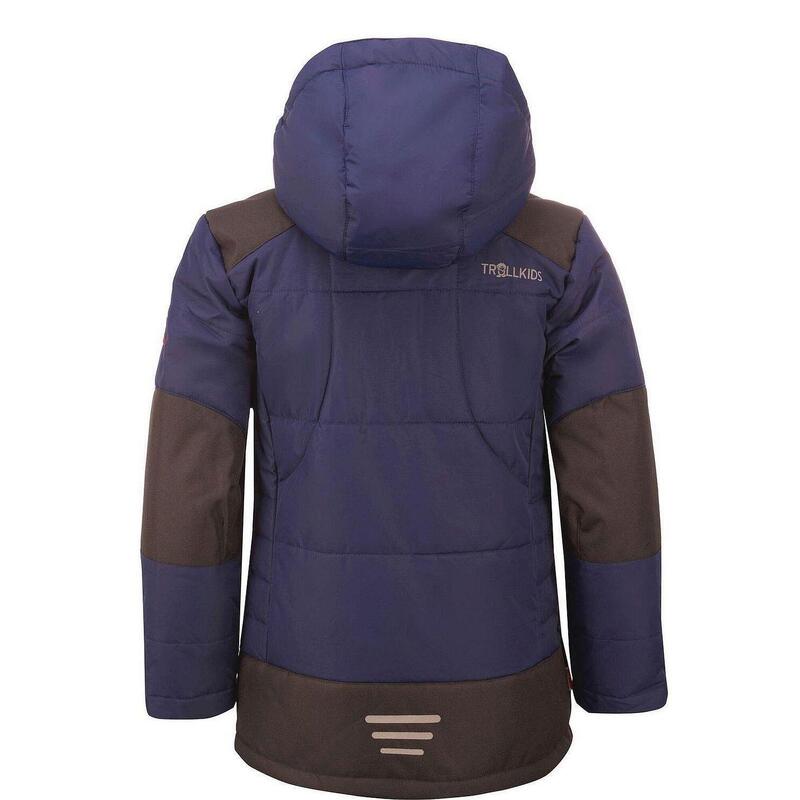 Kinder Winter-Parka Narvik Marineblau / Magenta