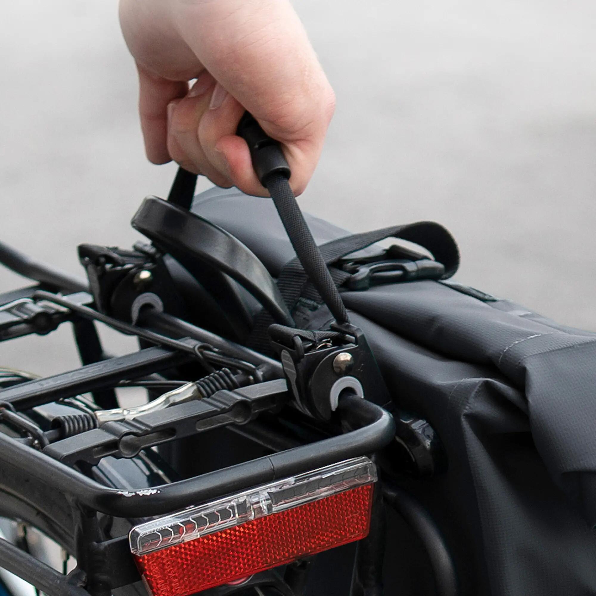 Wasserdichte Fahrradtasche für Gepäckträger 25,4L 5/7