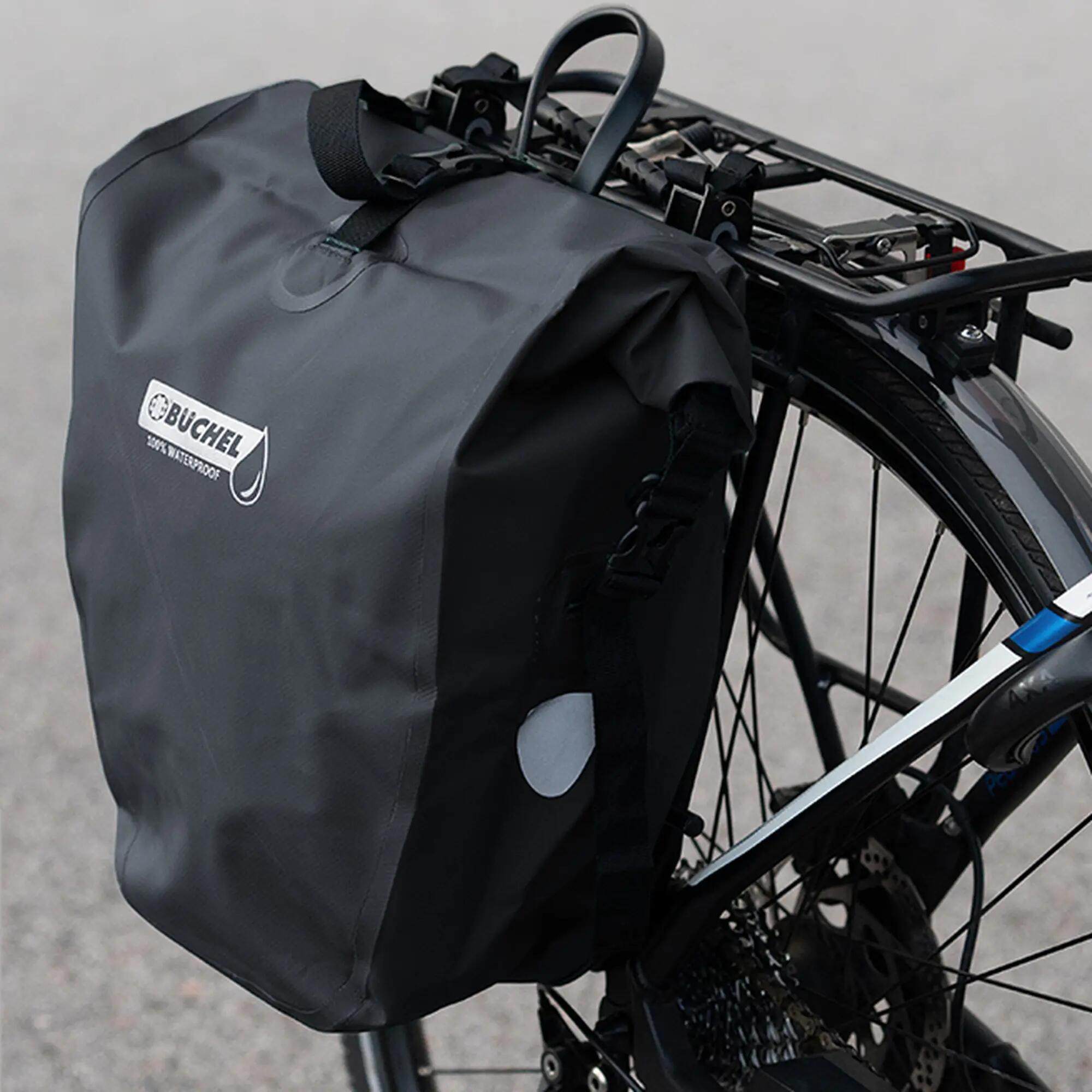 Wasserdichte Fahrradtasche für Gepäckträger 25,4L 2/7
