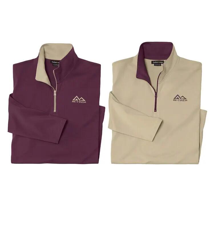Le Lot de 2 Sous-Pulls Col Zippé 6/9