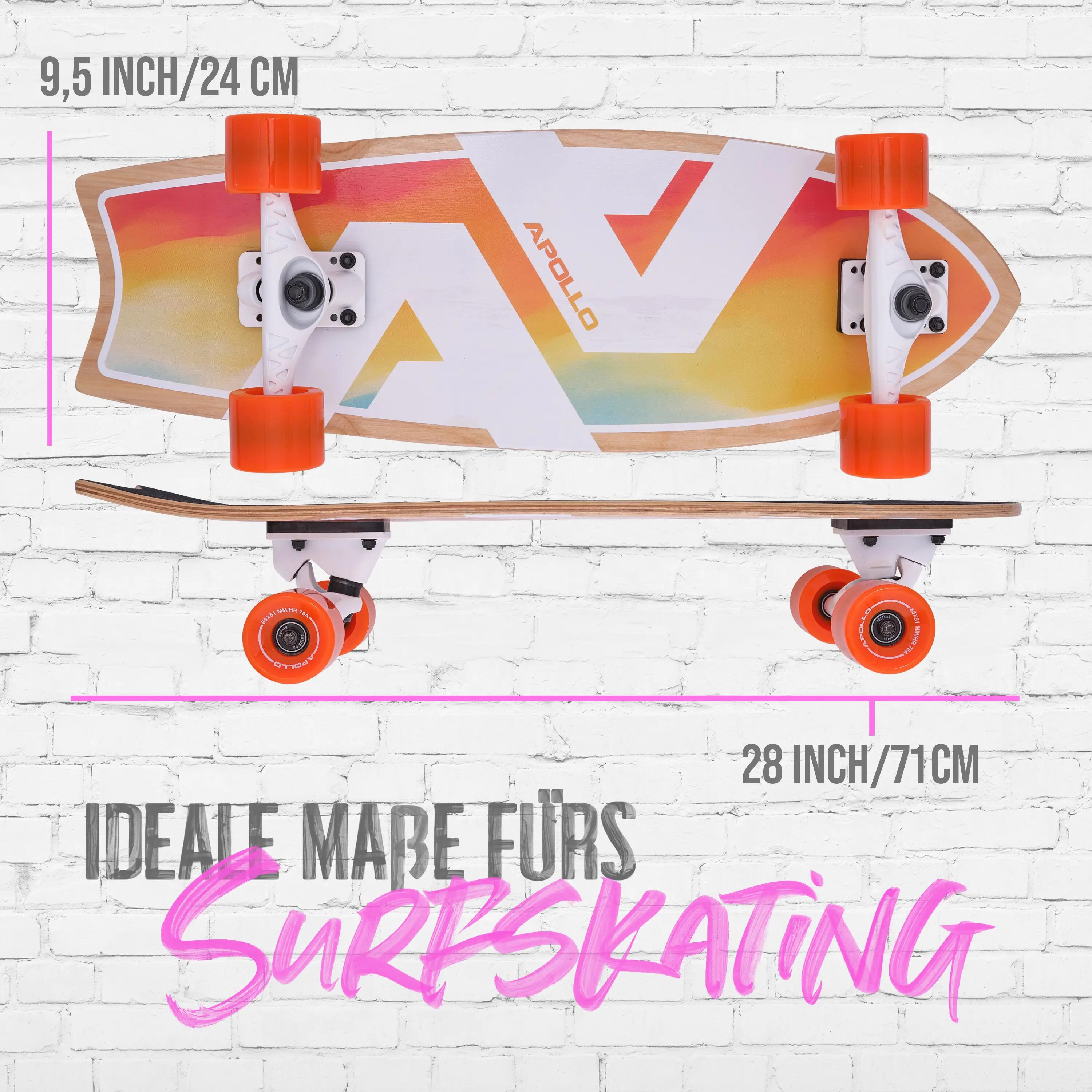 Surf Skate Kids 6+, Volwassene | Mini Longboard | Cruiser Surftraining 2/7