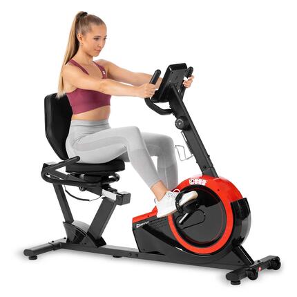 Vélo d'appartement allongé Hop-Sport Pulse