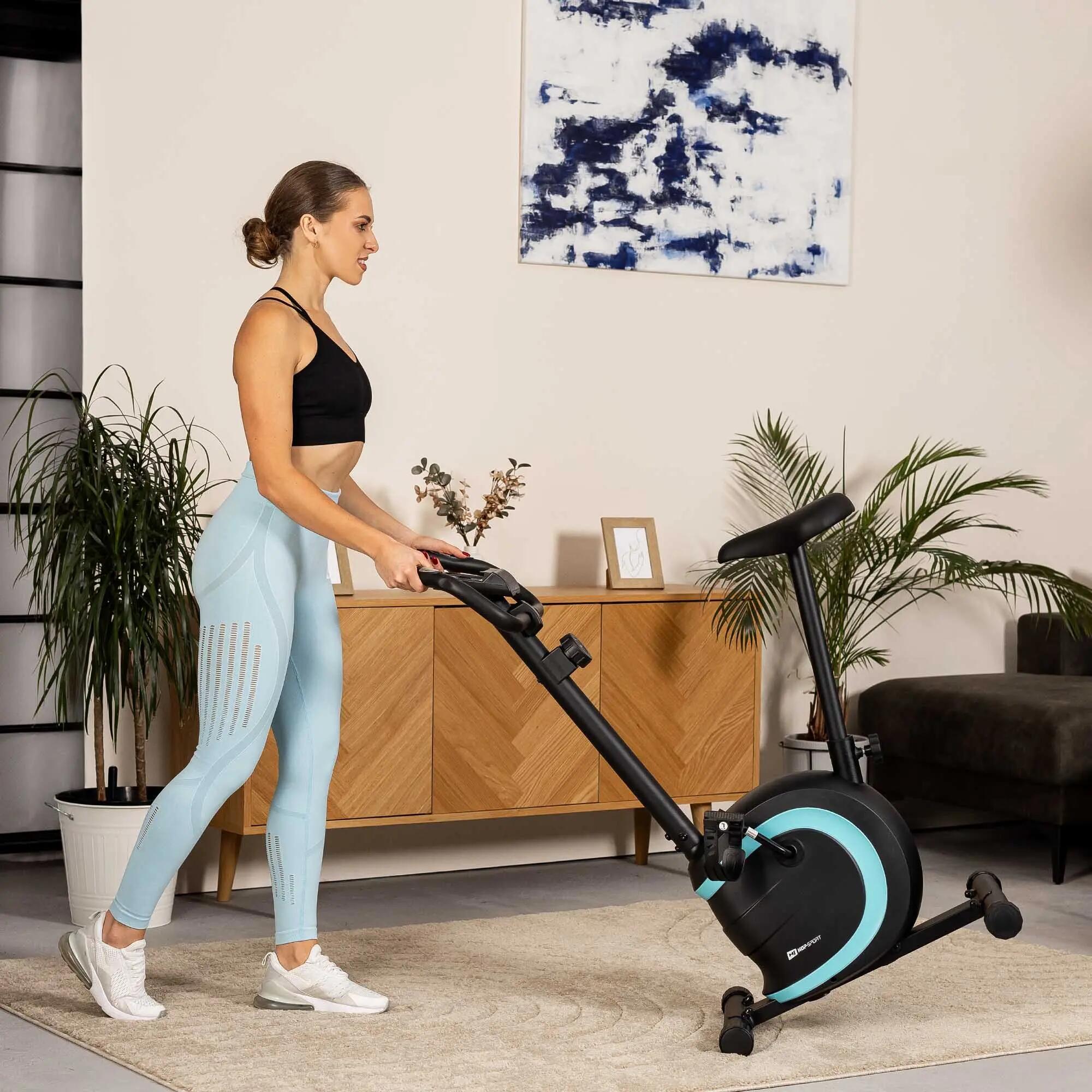 Vélo d'appartement magnétique avec capteurs de pulse Hop-Sport HS-015H Vox 6/7