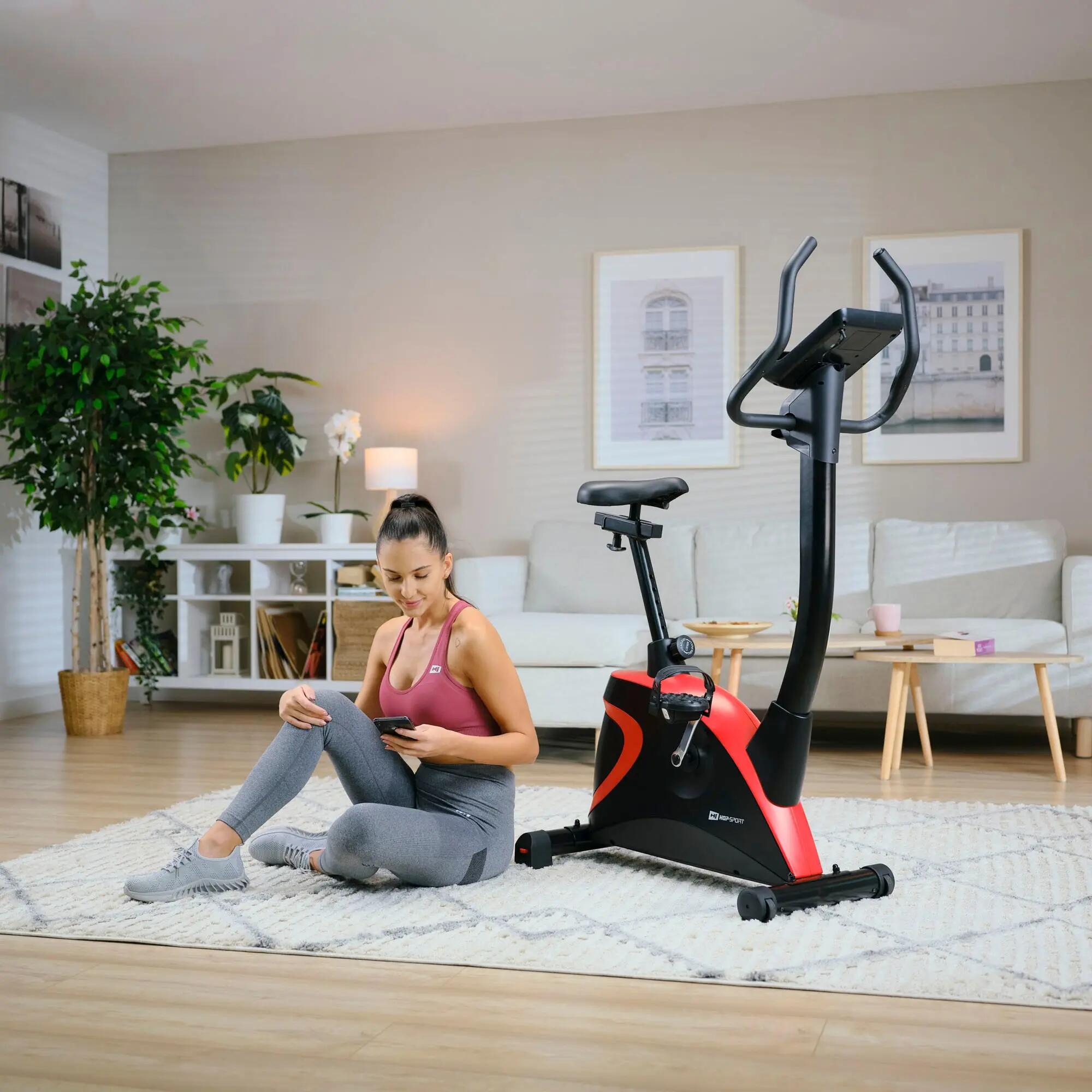 Bicicletta elettrico-magnetica HS-005H Host rossa 2/7