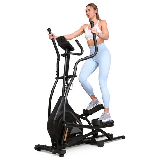 Vélo elliptique électromagnétique, résistance 32 niveaux Hop-Sport HS-140CF Rock