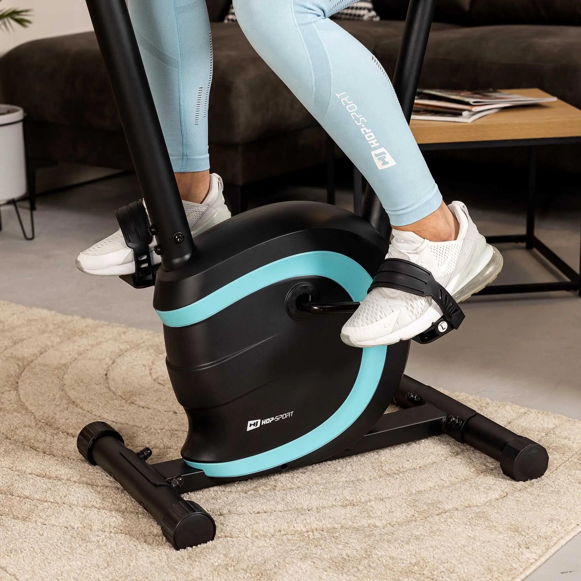 Vélo d'appartement magnétique avec capteurs de pulse Hop-Sport HS-015H Vox 5/7
