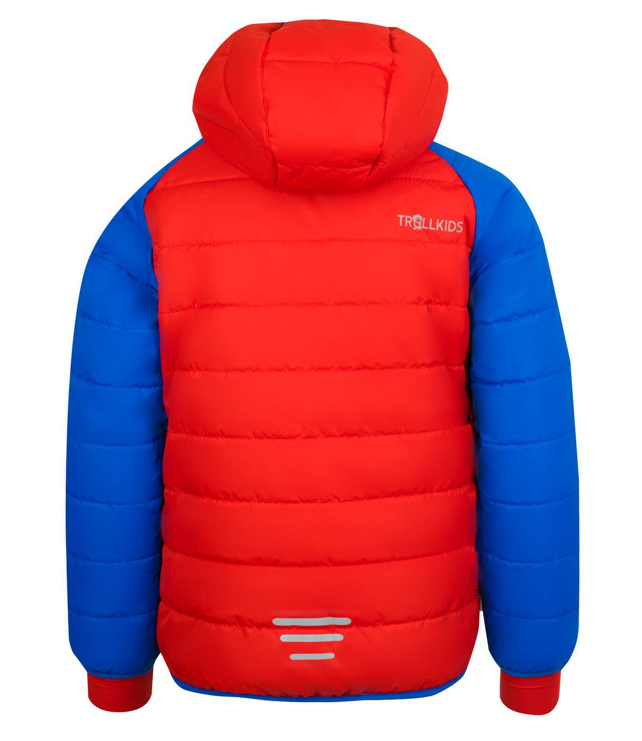 Kinder Winterjacke Hafjell XT Mittelblau / Rot 2/3