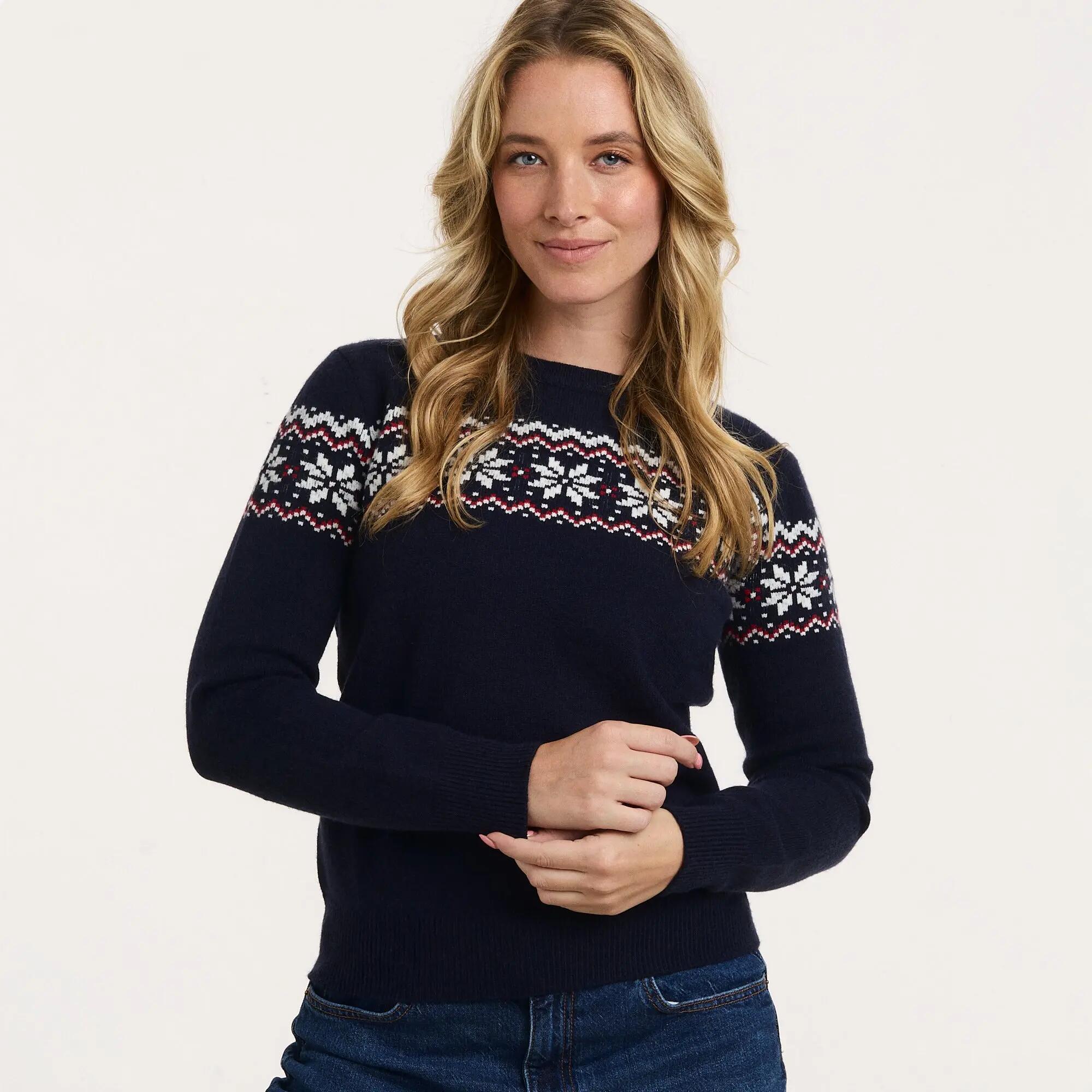 Sweter dzianinowy damski Nordic 3/11