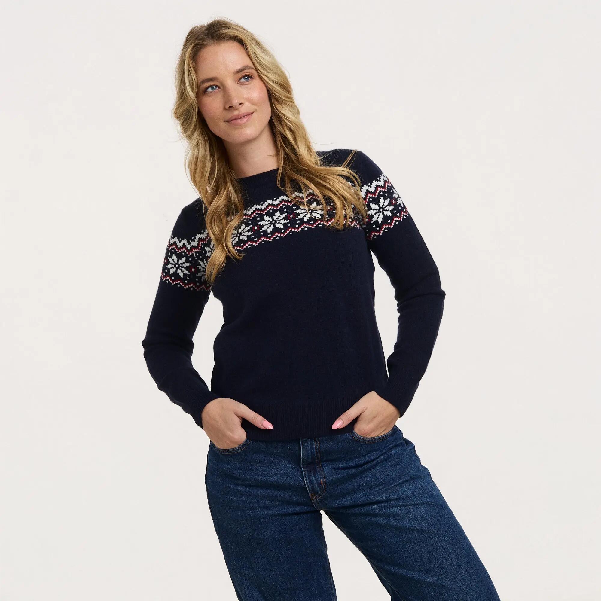 Sweter dzianinowy damski Nordic 8/11