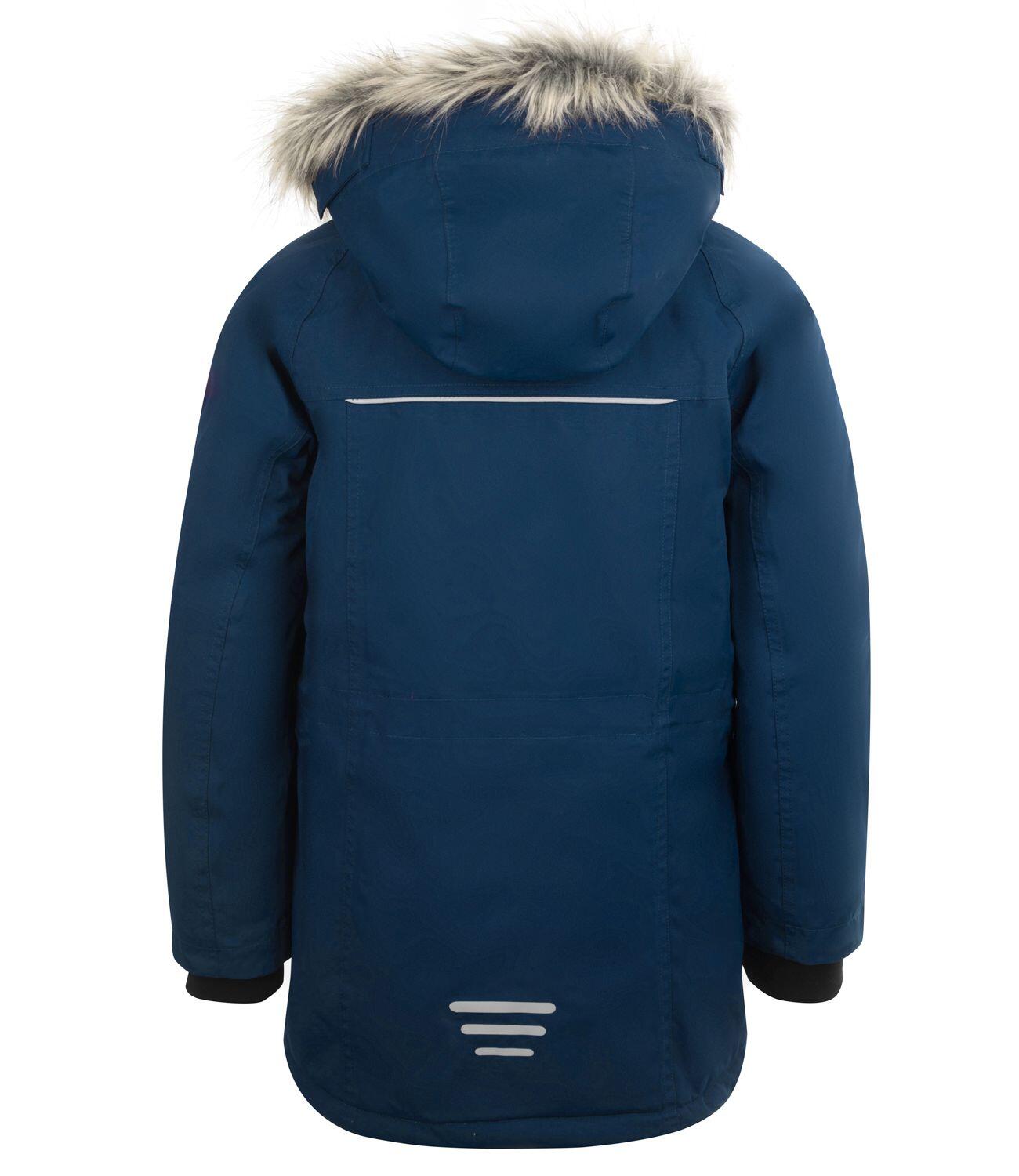Kinder Parka Nordkapp Wasserdicht Mystik Blau 2/3