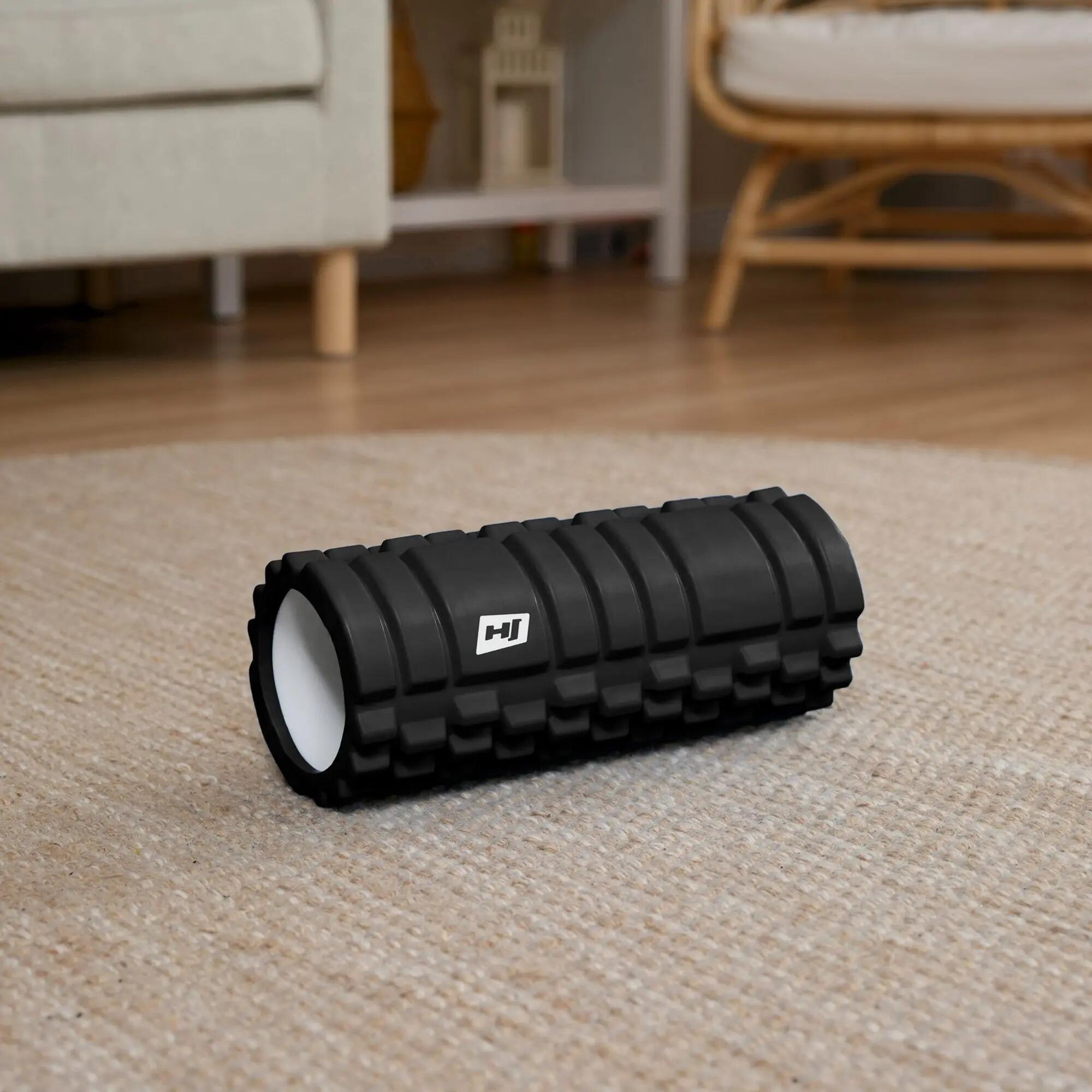Rullo per massaggio EVA 33cm nero, roller 6/7